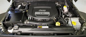 Jeep Wrangler Performance Air Intake - K&N Engineering - Snorkel - `12-`18